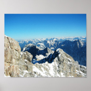 Poster Zugspitze, Allemagne
