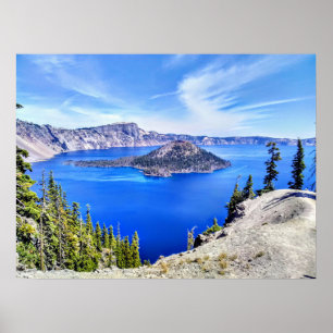 Poster zum Nationalpark Krater Lake