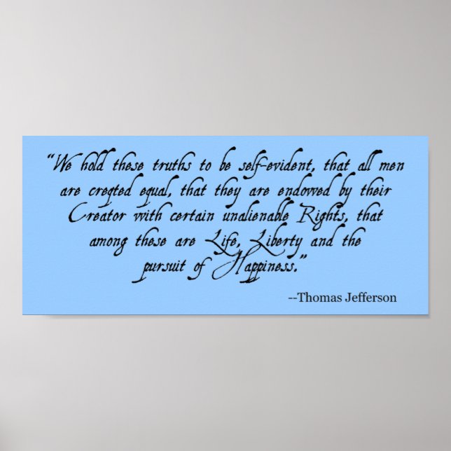 Poster zum Unabhängigkeitstag (blau) (Vorne)