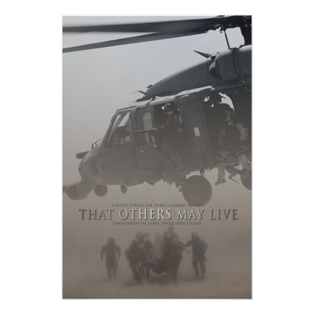 Poster zur Rettung der Kämpfe (CSAR) (Vorderseite)