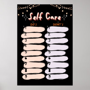 Poster zur Selbstversorgung