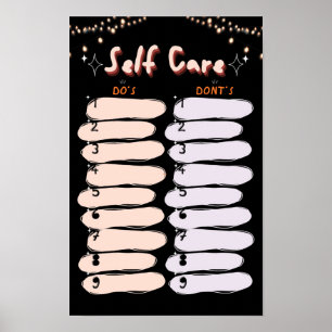 Poster zur Selbstversorgung