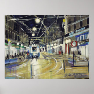 Poster Zurich Bahnhofstrasse