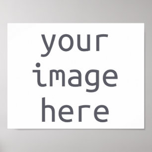 #PosterAnpassbares Produkt #YourPhotoHier Poster