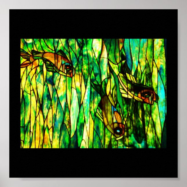 Posterfestes Glas - Tiffany 11 Poster (Vorne)