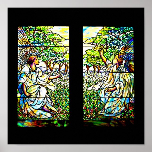 Posterfestes Glas - Tiffany 13 Poster (Vorne)