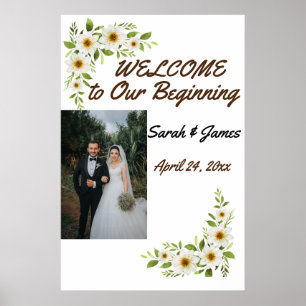 Posterhochzeit für Schaumbrett Poster