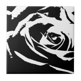 Posterisierte Rose Kunst Fliese