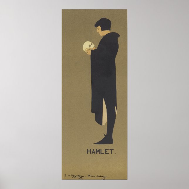 Posters Art Nouveau Hamlet (Devant)