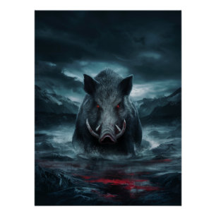 Posters Dives boar Poster