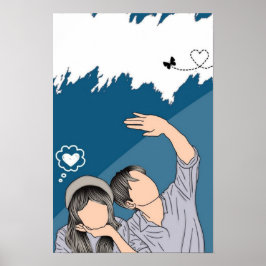 Posters en couple 'You & Me'