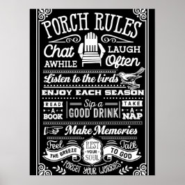 POSTERS EXTÉRIEURS - Règles de port