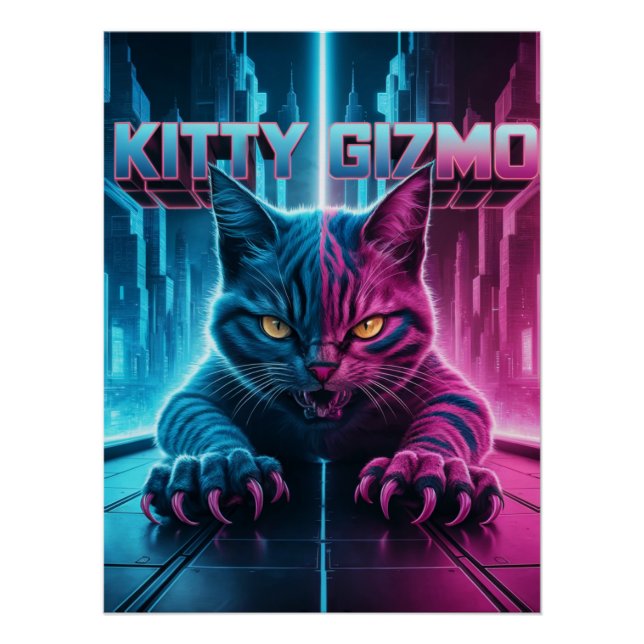 Posters Kitty Gizmo 02 Poster (Vorderseite)