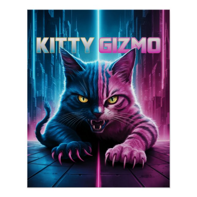 Posters Kitty Gizmo 05 (Devant)