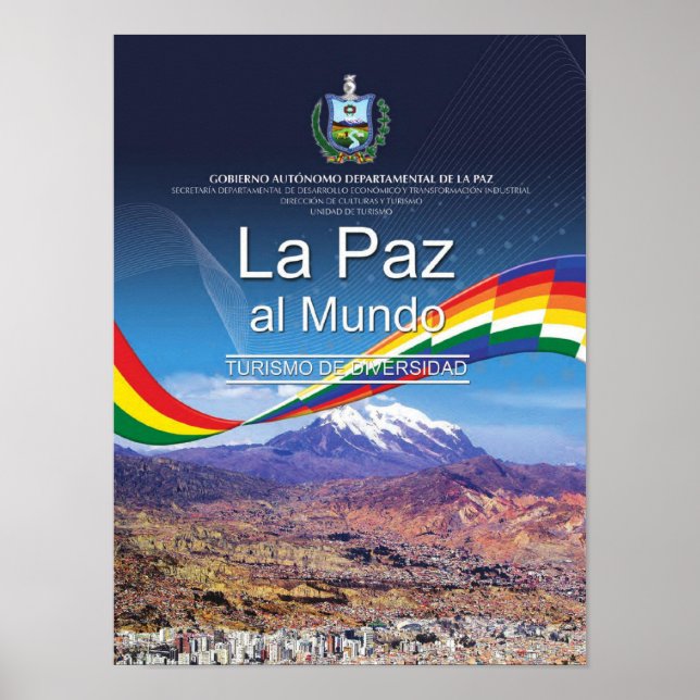 Posters La Paz al mundo Poster (Vorne)