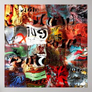 Posters Street Art Abstrakt 32 Poster
