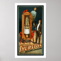 Posters Théâtre Vintage Thurston Magican