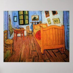 Posters - Vincent's Bedroom in Arles 1888 Van Gogh Poster