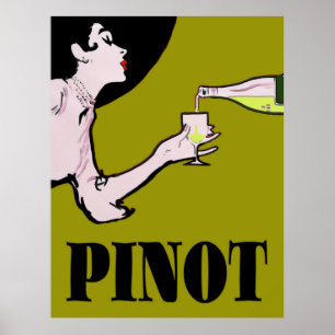 Posters Vintage de la Dame Pinot