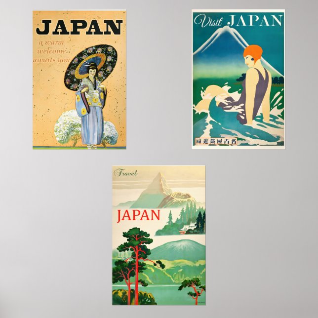 Posters vintage japonais (Recto)