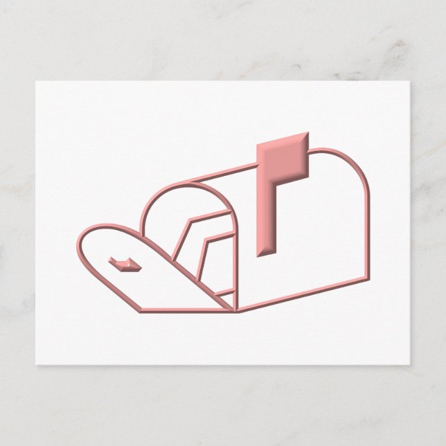 Postfach öffnen postkarte (Vorderseite)