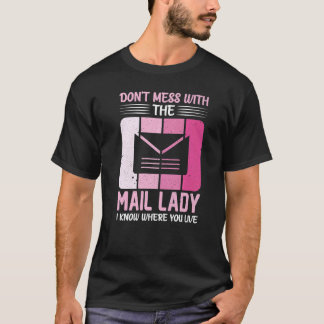 Postfrau nicht mit der Post Lady Rural Carr T-Shirt