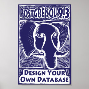 PostgreSQL 9,3 Plakat