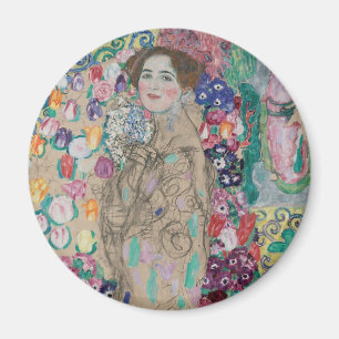 Posthumes Porträt der Ria Munk von Gustav Klimt Magnet
