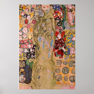Posthumes Porträt von Ria Munk von Gustav Klimt Poster