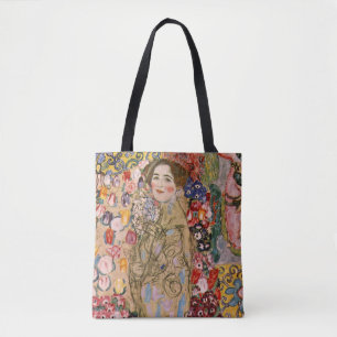 Posthumisches Portrait von Ria Munk von Gustav Kli Tasche