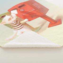 Posting-Zeit - Katze mit taiwanesischer Mailbox Sherpadecke