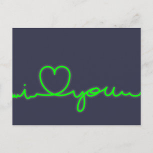 Postkardiogramm I Liebe Postkarte