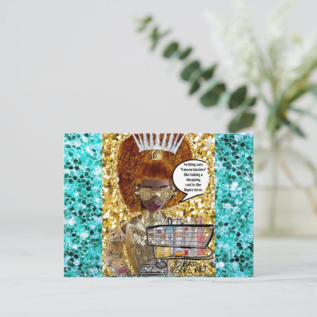 Postkarte (Stehend Vorderseite)