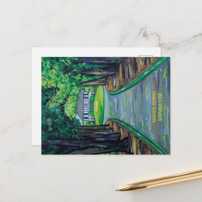 Postkarte (Vorderseite/Rückseite Beispiel)