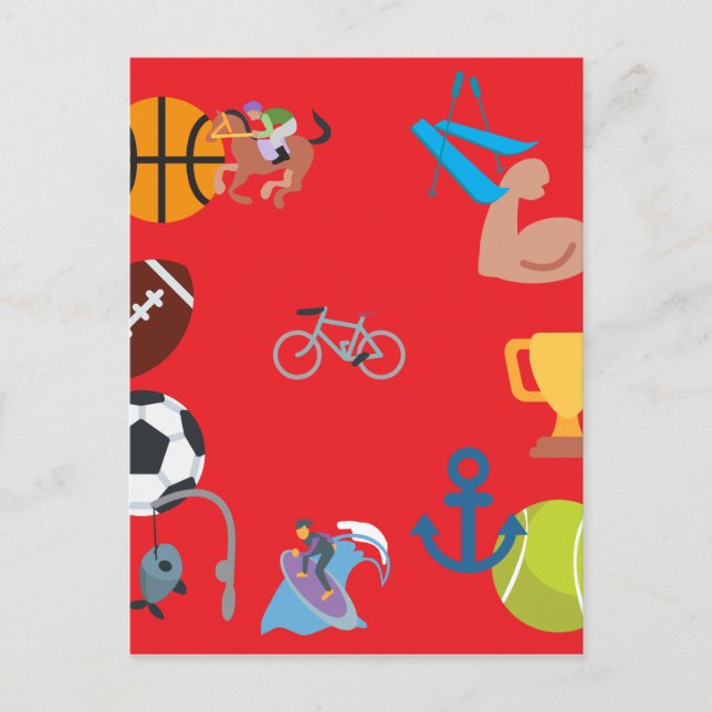 🏋️‍♂️🎟️🏆 POSTKARTE (Vorderseite)