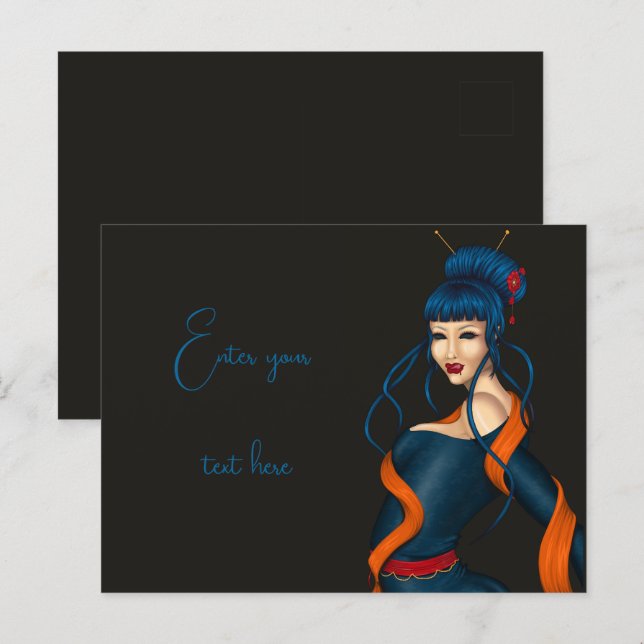 Postkarte (Vorne/Hinten)