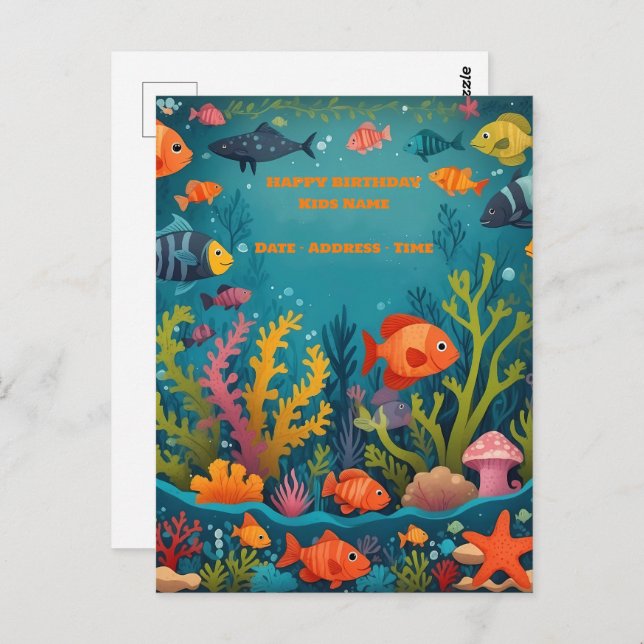 Postkarte (Vorne/Hinten)