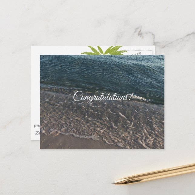 Postkarte (Vorderseite/Rückseite Beispiel)