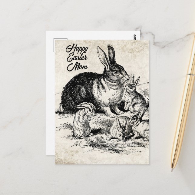 Postkarte (Vorderseite/Rückseite Beispiel)