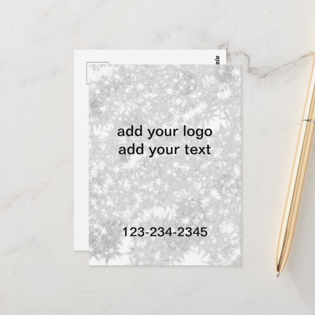 Postkarte (Vorderseite/Rückseite Beispiel)