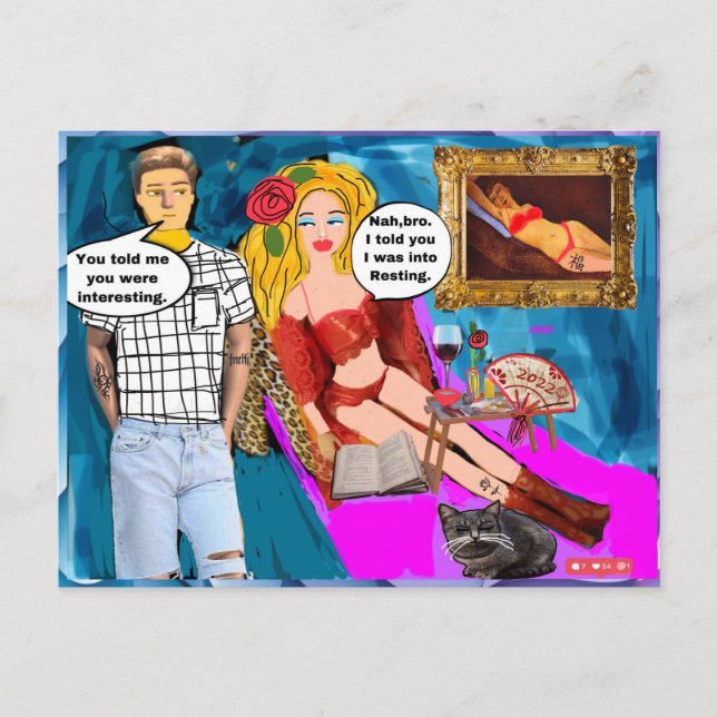 Postkarte (Vorderseite)