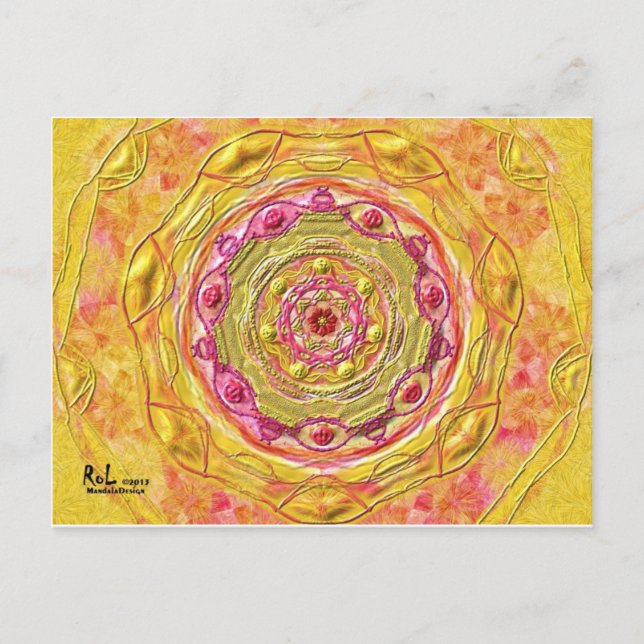 Postkarte 21 "The Queen" (Vorderseite)