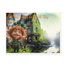 Postkarte A Saint Patrick's Day