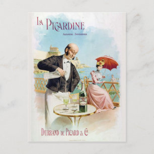 Postkarte Absinthe La Picardine