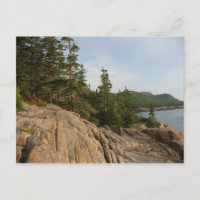 Postkarte Acadia Küste II