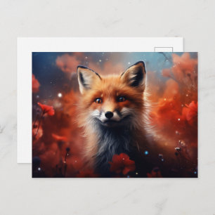 Postkarte Adventures with the Astute Fox