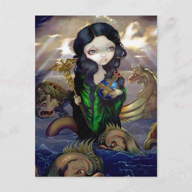 Postkarte "Alchemical Seas" (Vorderseite)