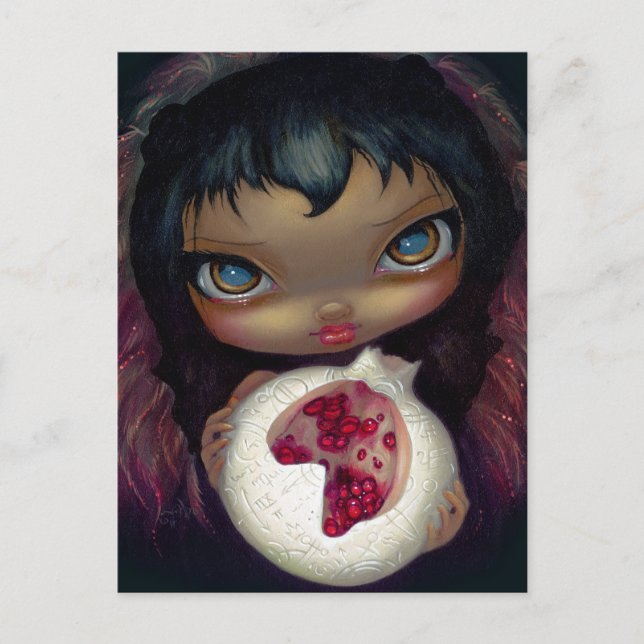 Postkarte "Alchemischer Engel III" (Vorderseite)