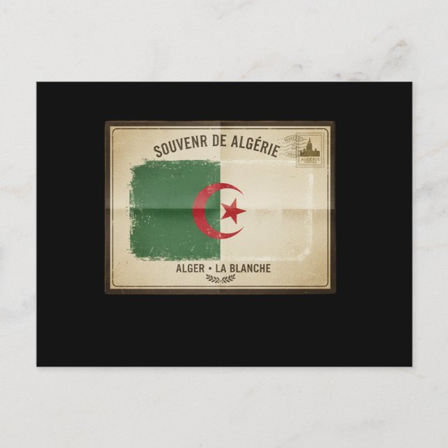 Postkarte Algerien (Vorderseite)