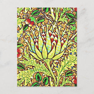 Postkarte-Antike Stoffe/Mode-William Morris 15 Postkarte